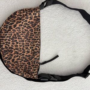 All Saints Animal Print Crossbody Bag